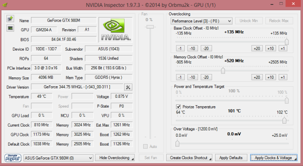 Notebook Asus G751JY: extrémní hráč s GTX 980M