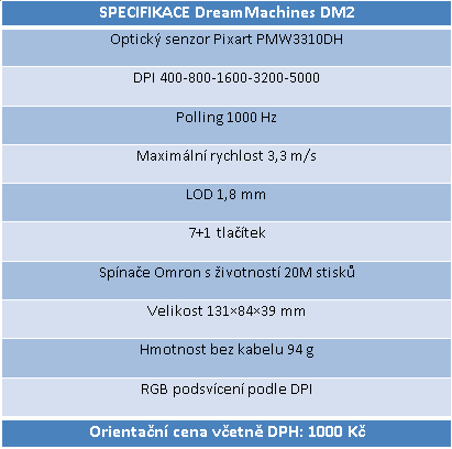 DreamMachines DM2: levná, lehká a kompetitivní