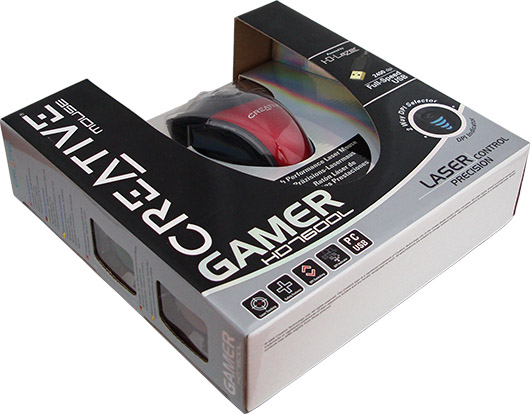 Creative Mouse Gamer HD7600L - vylepšený senzor v mainstreamu