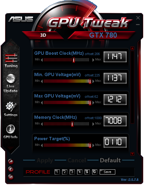 Asus GF GTX 780 Strix 6 GB: Ultratichý a výkonný highend