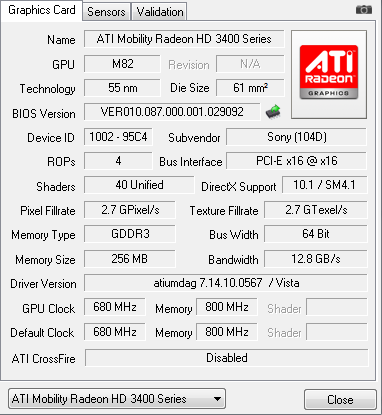 Sony VAIO VGN-FW11E - velký a stylový