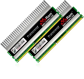 Transcend uvádí 2000 MHz DDR3 kit