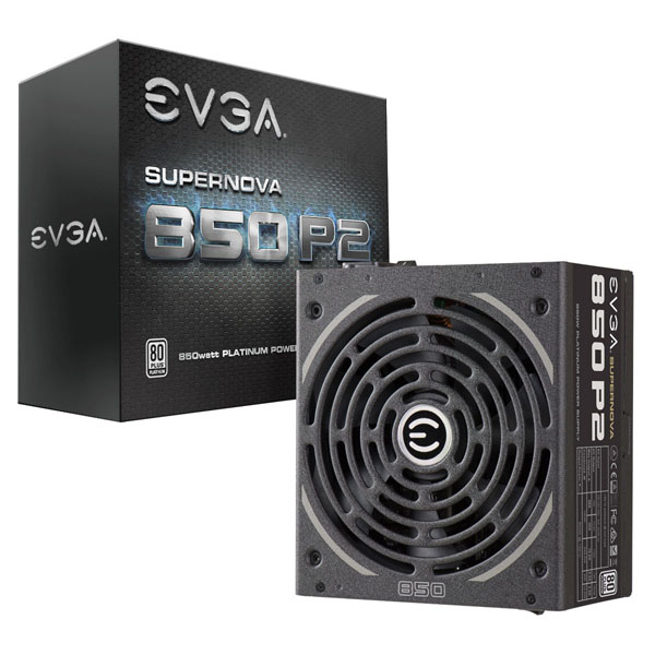 EVGA odhalila několik nových napájecích zdrojů řady SuperNOVA P2 s certifikací 80 PLUS Platinum