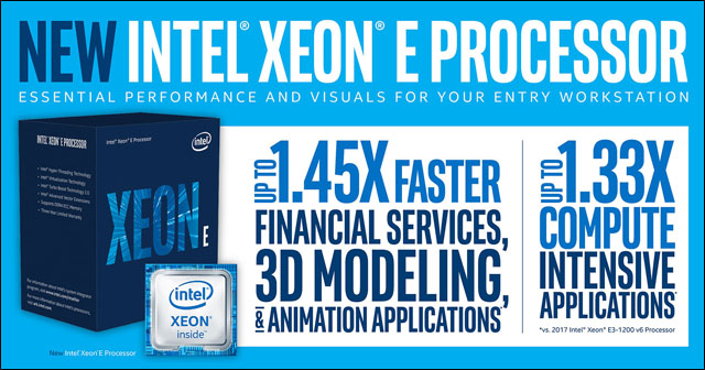 Intel odtajnil novou generaci procesorů Xeon E