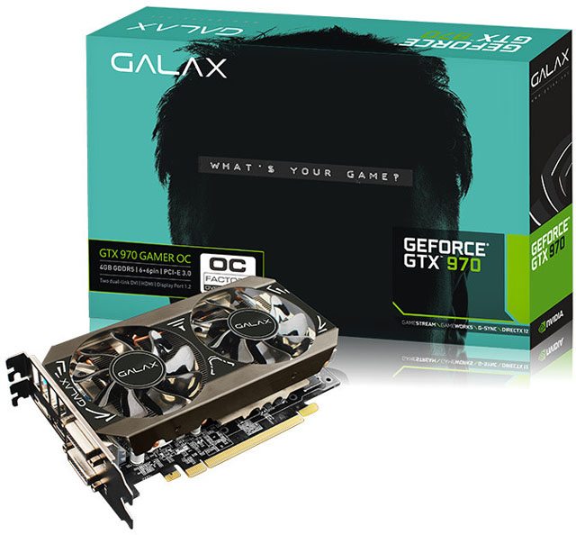 Firma Galaxy zahajuje v regionu EMEA prodej zkrácené verze grafické karty GeForce GTX 970