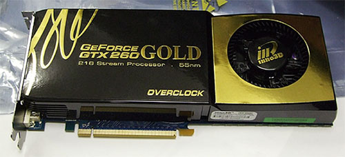 55nm GeForce GTX260 se začínají prodávat