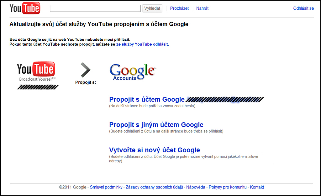 Bez účtu Google se už na YouTube nepřihlásíte