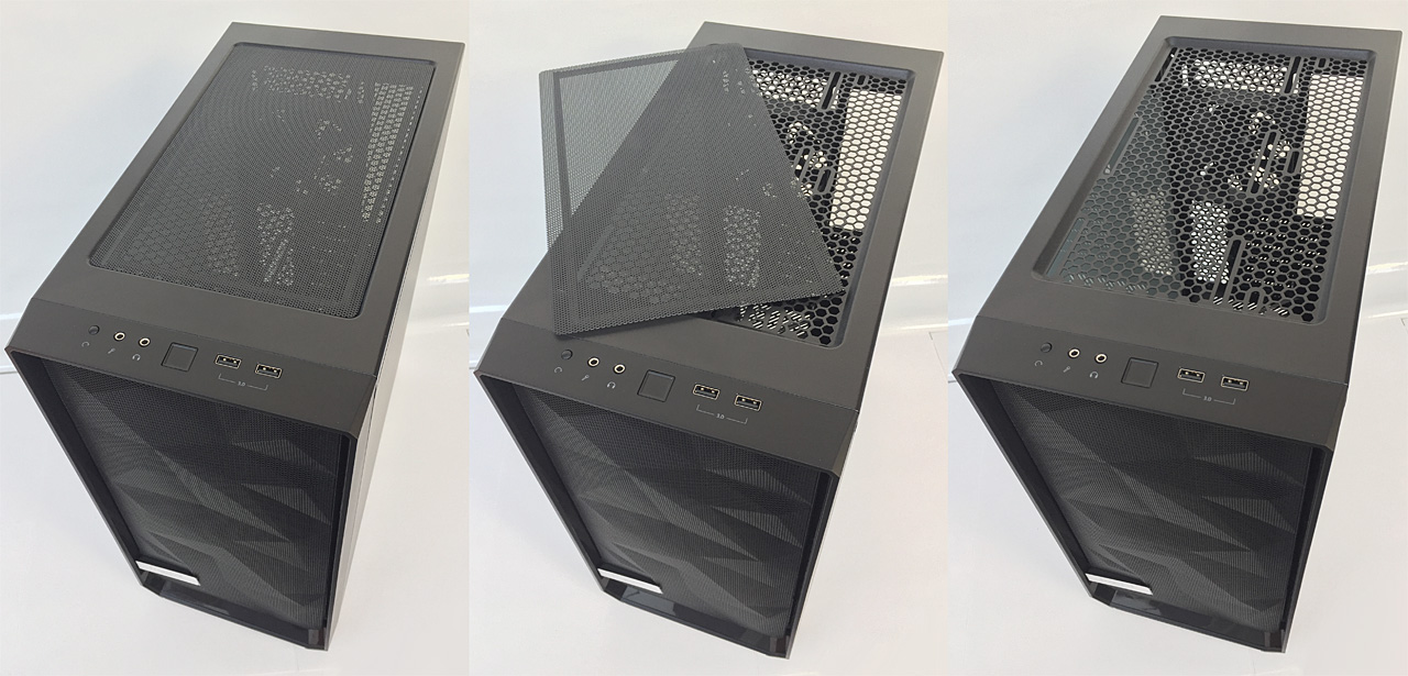 Fractal Design Meshify C: inspirace prvky stealth