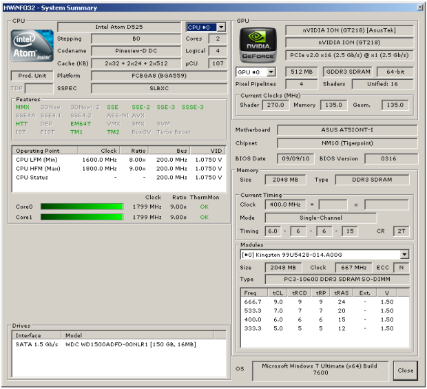 AMD E-350 Zacate proti Intelu Atom D525 s ION 2