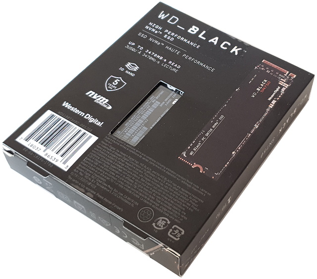 WD Black (SN750) 1TB – Vysoký výkon za dobrou cenu