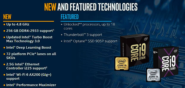 Intel Core i9-10900X: Deset jader na taktu 4,9 GHz