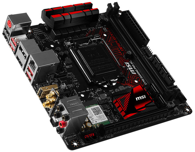 MSI uvádí na trh herní mini-ITX základní desku Z170I Gaming Pro AC