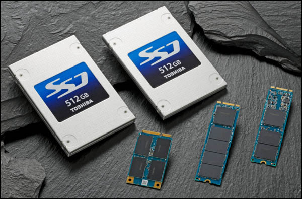 Nová série SSD disků od Toshiba nese označení HG6