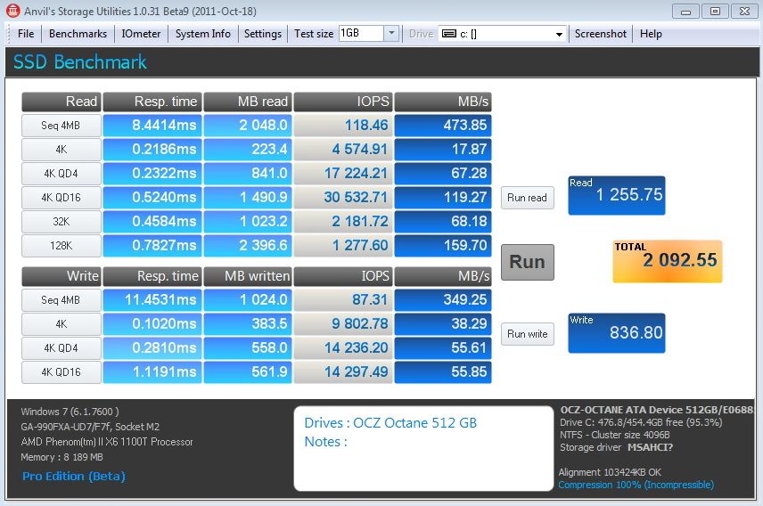 Řadič Everest v exkluzivním testu SSD OCZ Octane