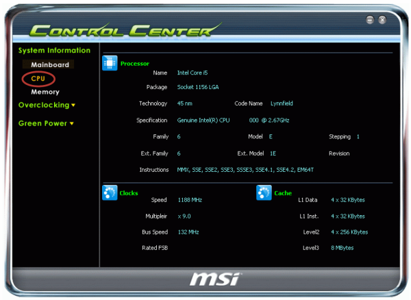 MSI P55-GD80 - Desky pro platformu Core i5 3/3