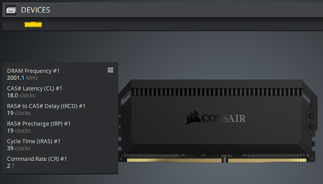 Corsair Dominator Platinum RGB DDR4-3600 (32 GB) v testu