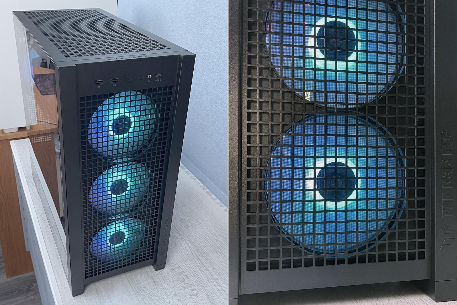 Test skříně ASUS TUF Gaming GT302 ARGB – chladná sebedůvěra