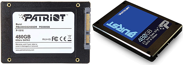 SSD disk Patriot Burst 480 GB