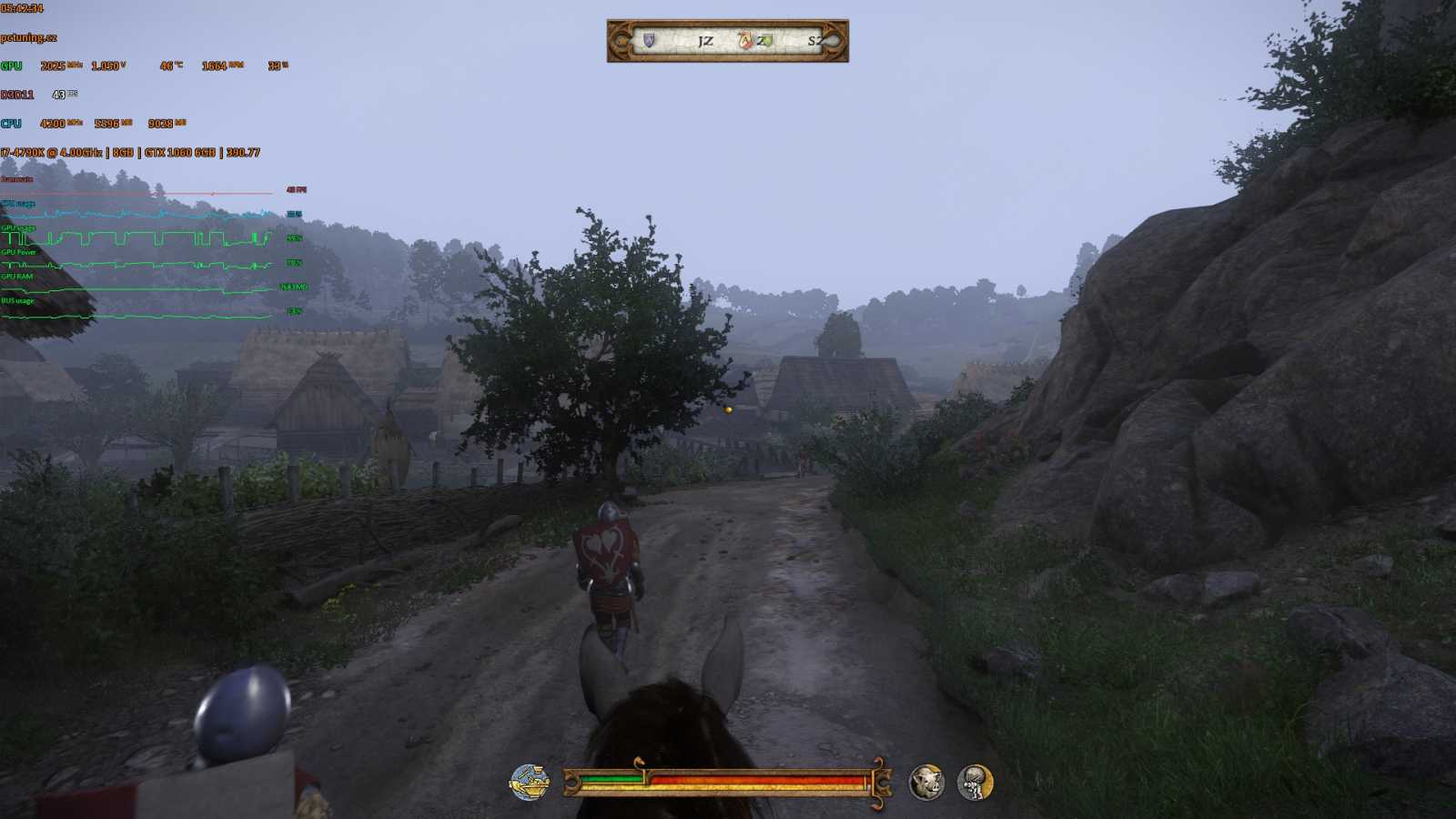 Kingdom Come: Deliverance: vliv nastavení na výkon