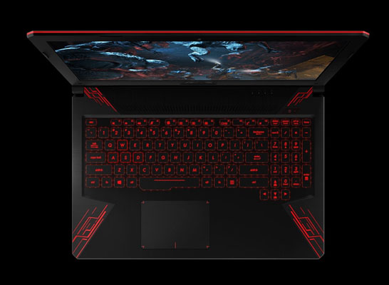 Asus představil odolný herní notebook TUF Gaming FX504