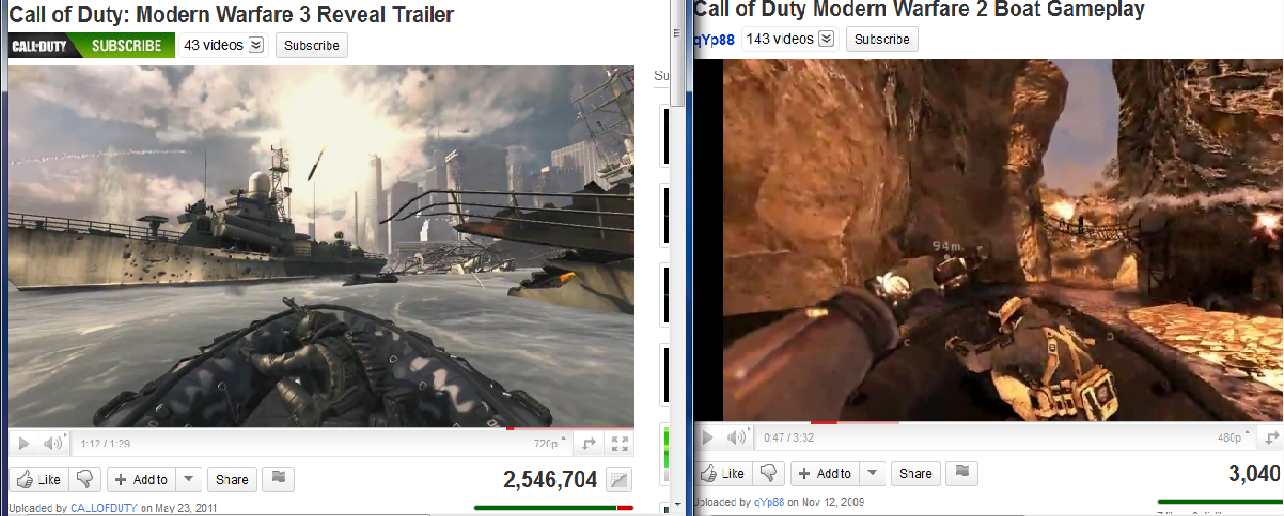 Activision recykluje animace v Modern Warfare 3?