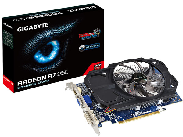 Gigabyte připravuje Radeon R7 250 OC s masivním chladičem