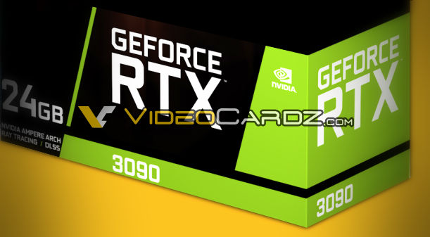 Specifikace RTX 3090 a 3080 jsou venku!