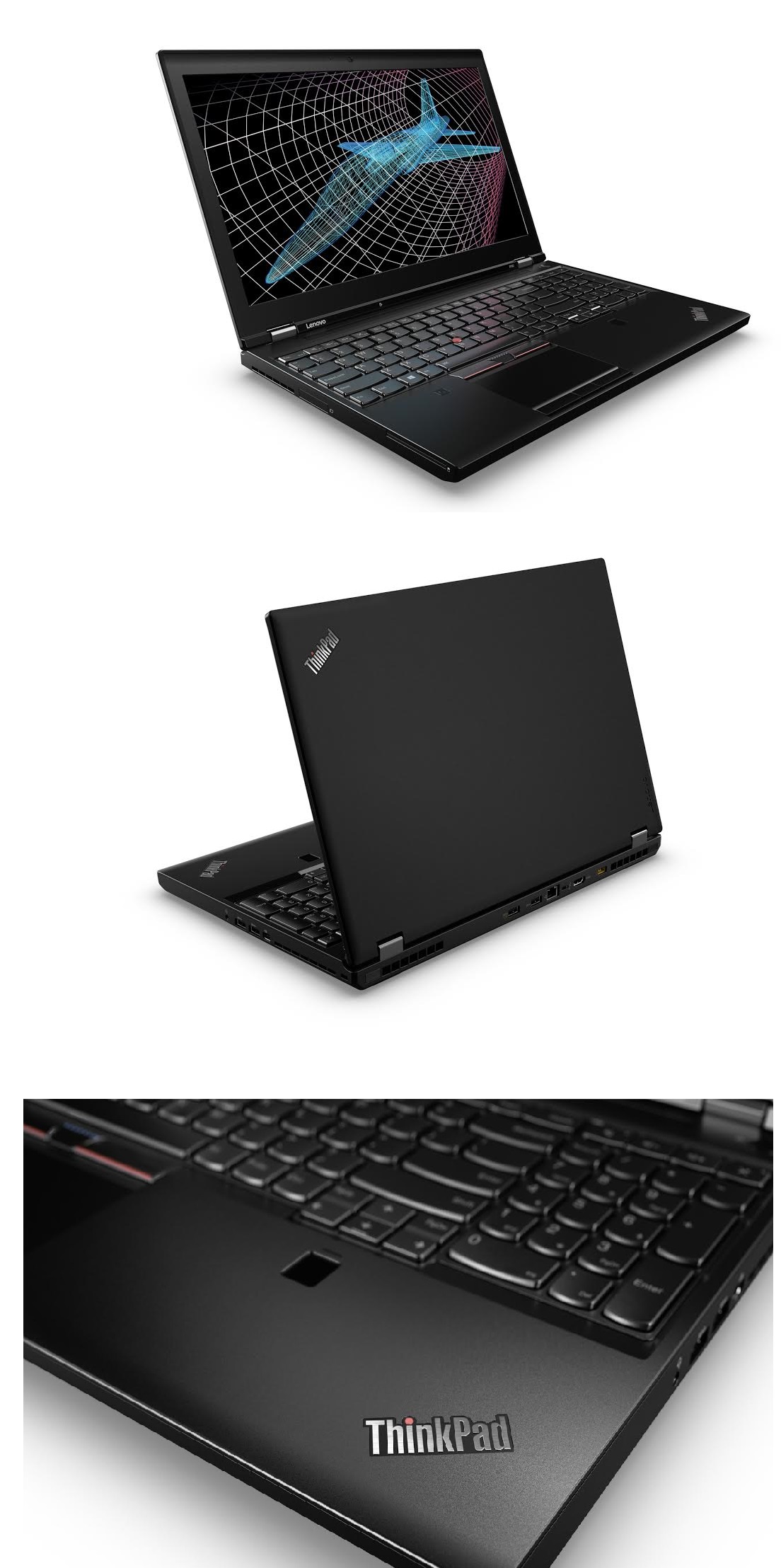 V prodeji je výkonný pracovní notebook Lenovo ThinkPad P50