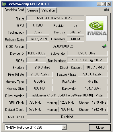 Asus GeForce GTX 285 - Úspornější a výkonnější