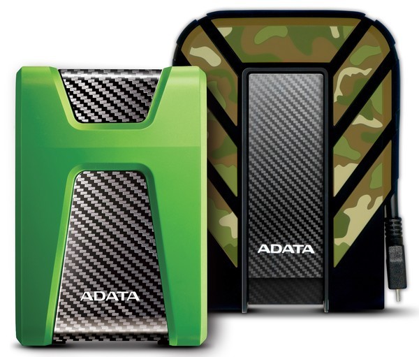 Firma Adata odhalila dvě nová provedení odolných externích disků HD650 a HD710