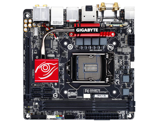 Gigabyte odhalil podobu své první mini-ITX základní desky série Gaming s čipsetem Z97 Express