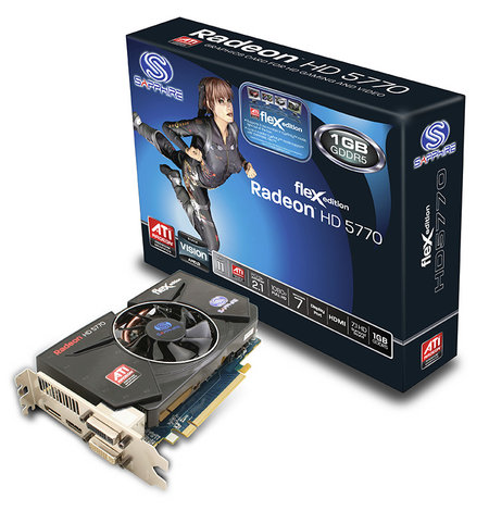 Čtyřhlavá saň Sapphire HD 5770 Flex Edition