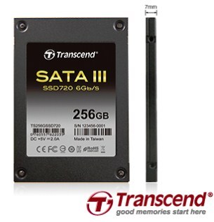 Transcend SSD720: rychlé SSD s výškou 7 mm