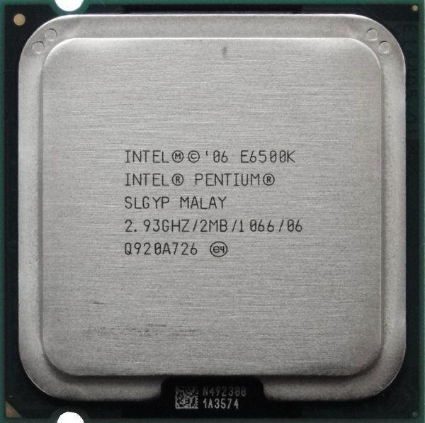 Pentium Dual-Core E6500K a dalších 30 procesorů v testu