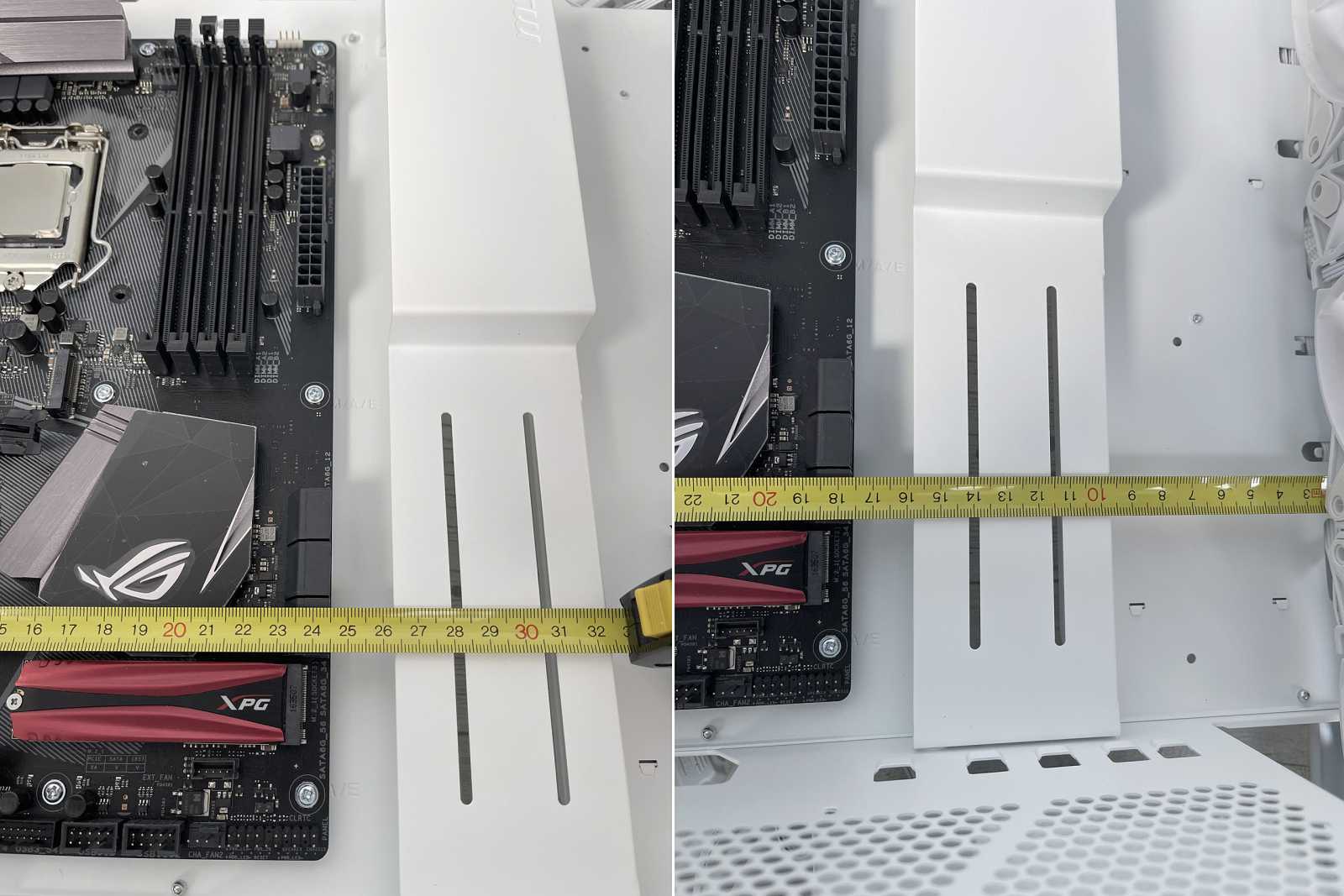 Test skříně MSI MPG GUNGNIR 300R AIRFLOW