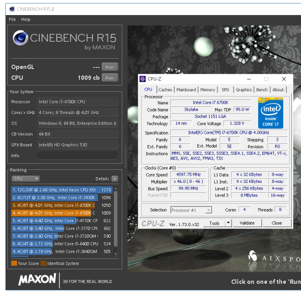 Jak na přetaktování CPU Intel Skylake (Core i7-6700K)