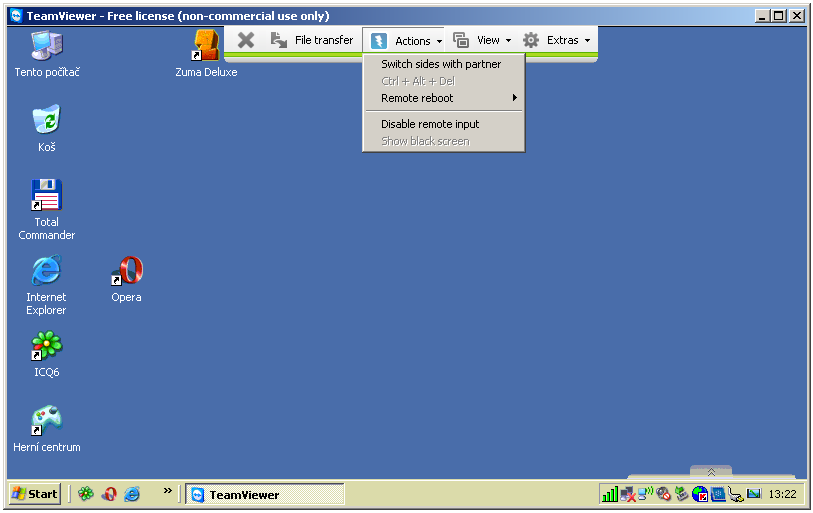TeamViewer - Vzdálená správa (cizího) počítače