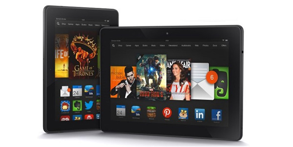 Kindle Fire HDX od Amazon k dostání za 229 dolarů