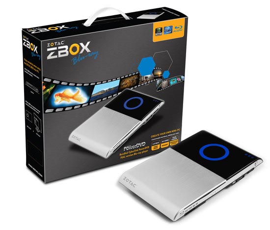 Zotac uvádí miniaturní ZBOX Blu-ray mini-PC