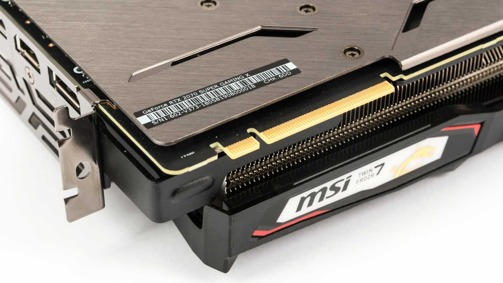 MSI GF RTX 2070 Super Gaming X: menší a stále skvělá