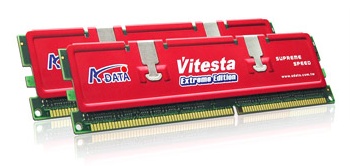 Bleskovka: A-Data Vitesta DDR500+ 2GB - dual channel kit