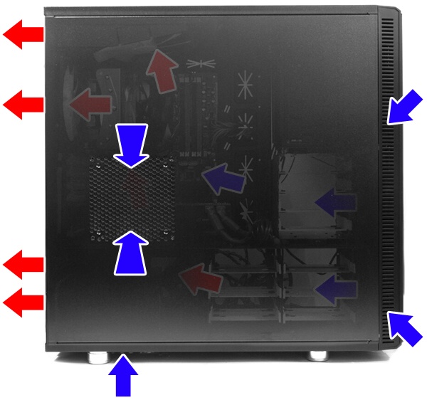 FractalDesign DefineXL – ušito horkou jehlou