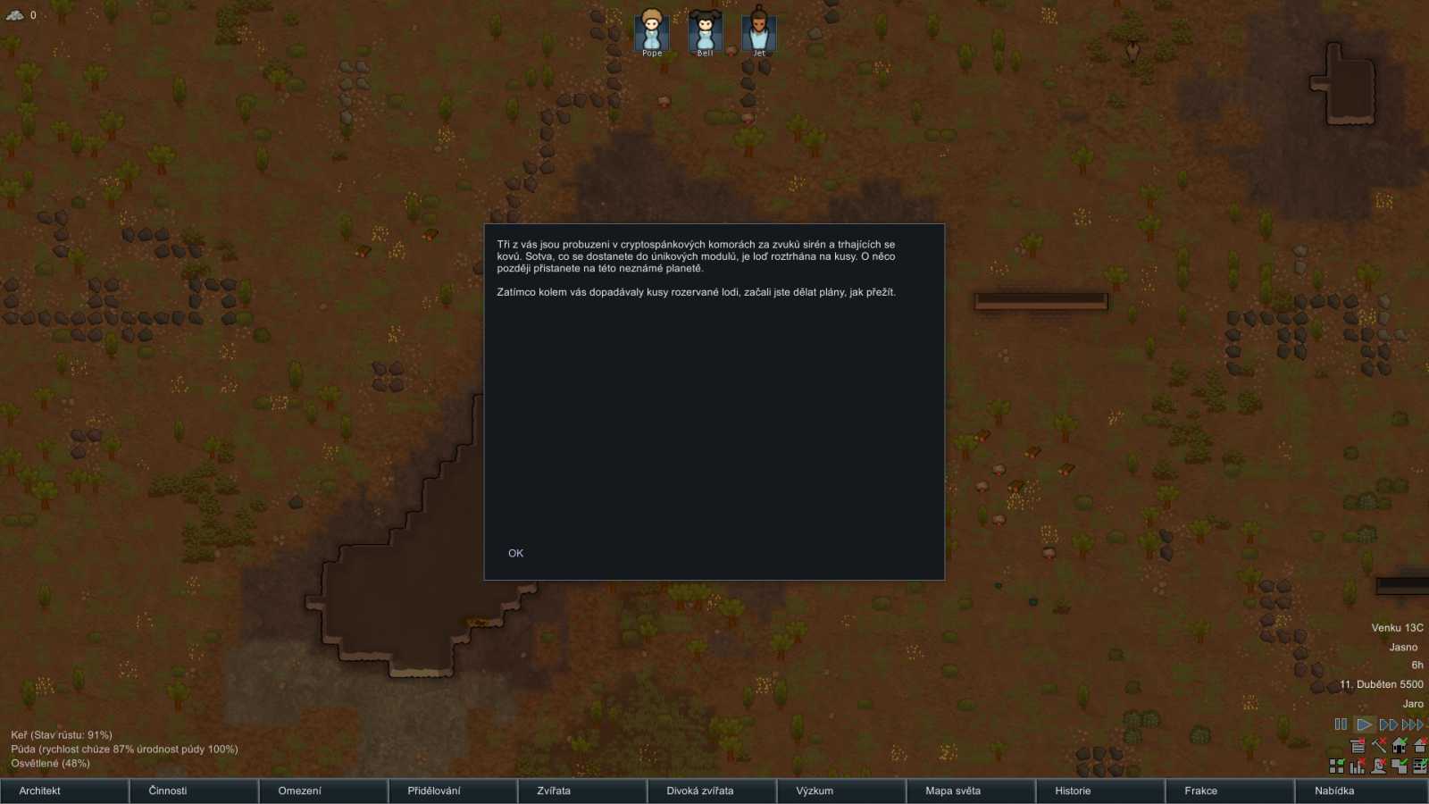 Rimworld – když hratelnost válcuje grafiku