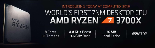Představení Ryzenů 3000 a GPU Navi v Radeonu RX 5700 