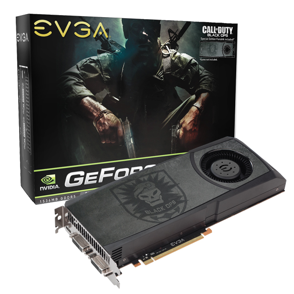 eVGA uvedl Black Ops edici GeForce GTX 580