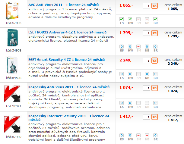 Doporučené sestavy a monitory – listopad 2010