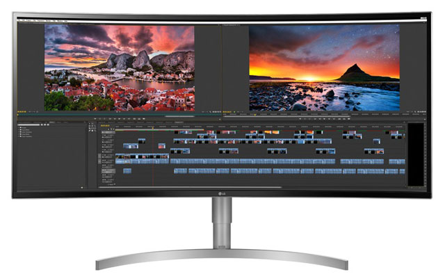 LG uvádí 37" zakřivený monitor se 4K rozlišením, poměrem stran 24:10 a FreeSync