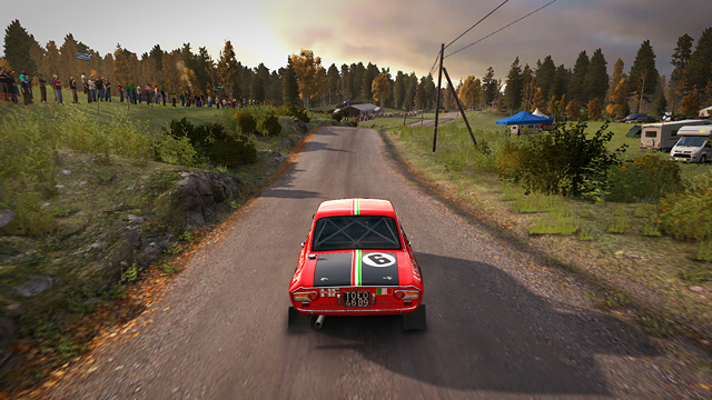 Dirt Rally: rozbor hry a vlivu nastavení detailů na výkon