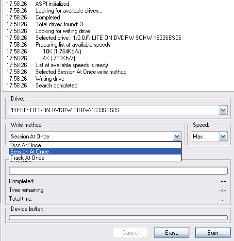 Vypalujeme - část první: volně šiřitelné programy