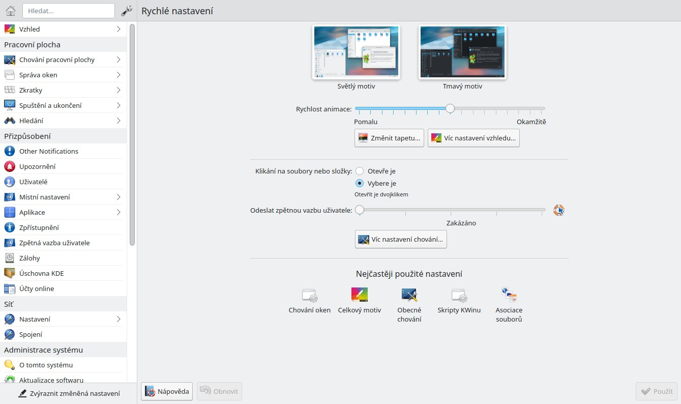 Upravte Linux s KDE k obrazu svému: Co a jak se dá v prostředí snadno nastavit